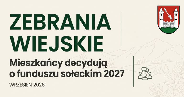 Wrześniowe zebrania wiejskie w Gminie Janowice Wielkie