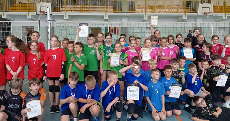 Janowiczanki z brązowymi medalami 