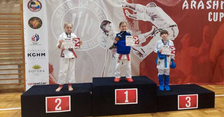 Udany występ KKKS na Arashi Cup w Lubinie 