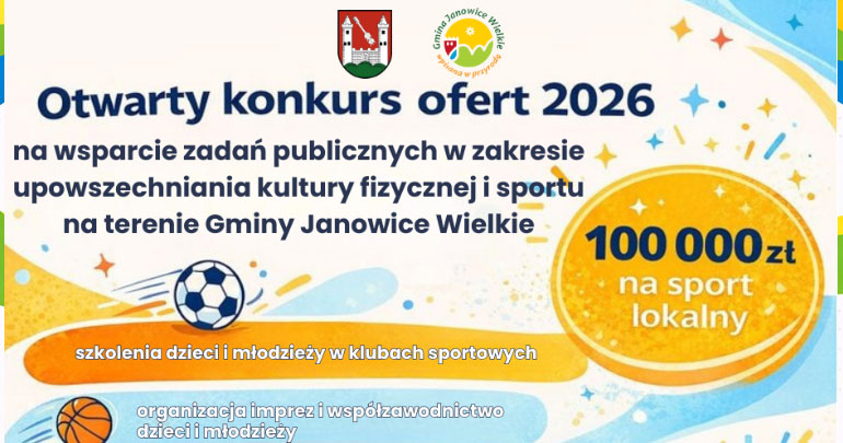 Otwarty konkurs na wsparcie realizacji zadań publicznych