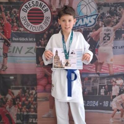 Dwa medale mieszkańców Gminy w Dreźnie 