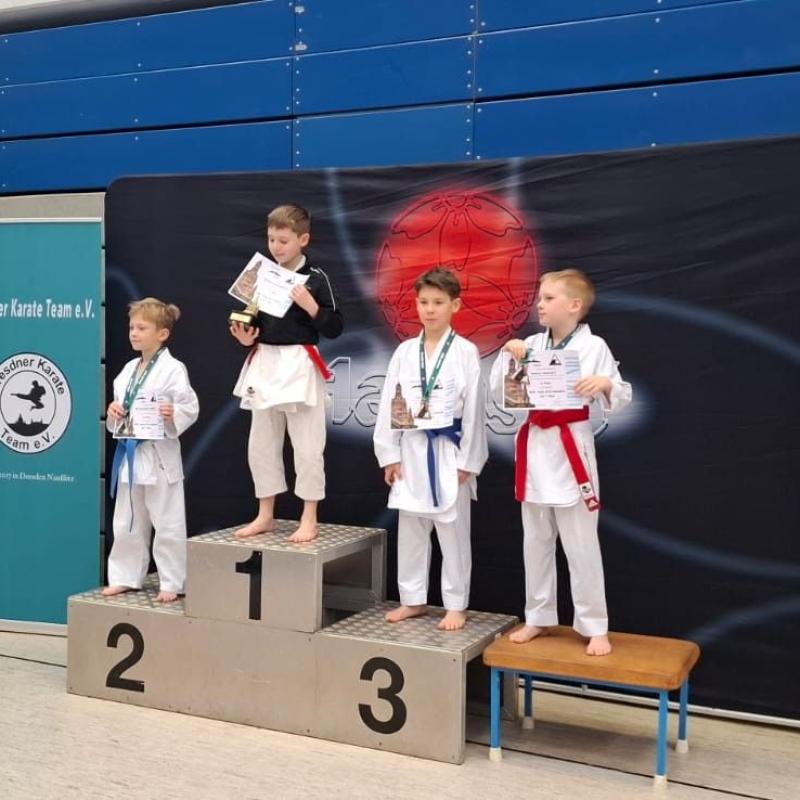 Dwa medale mieszkańców Gminy w Dreźnie 