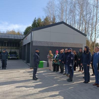 Uroczyste otwarcie posterunku Policji w Janowicach Wielkich 
