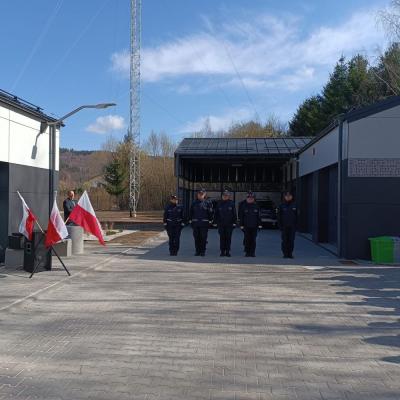 Uroczyste otwarcie posterunku Policji w Janowicach Wielkich 