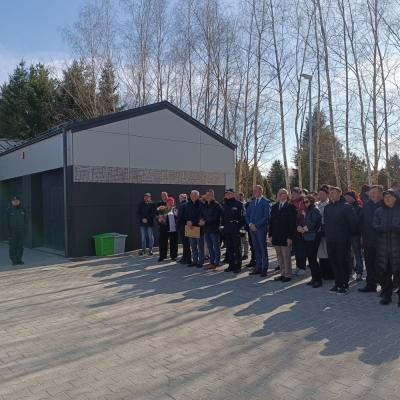 Uroczyste otwarcie posterunku Policji w Janowicach Wielkich 