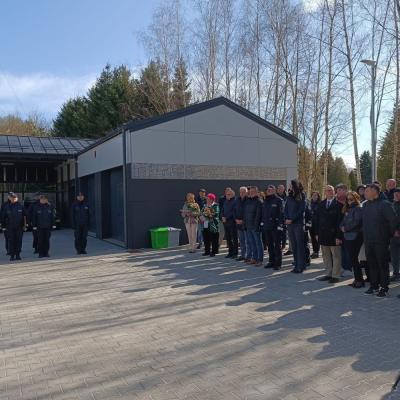 Uroczyste otwarcie posterunku Policji w Janowicach Wielkich 