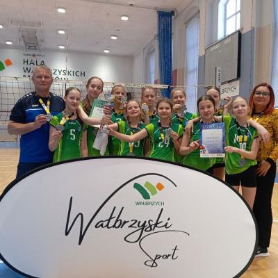Janowickie siatkarki wicemistrzyniami Dolnego Śląska 
