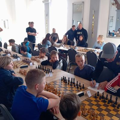 Nasi janowiccy szachiści na starcie mistrzostw powiatu 
