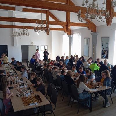 Nasi janowiccy szachiści na starcie mistrzostw powiatu 