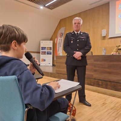 Sukces naszego ucznia w powiatowym etapie Turnieju Wiedzy Pożarniczej 