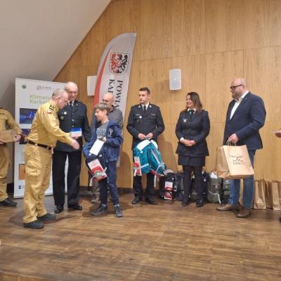 Sukces naszego ucznia w powiatowym etapie Turnieju Wiedzy Pożarniczej 