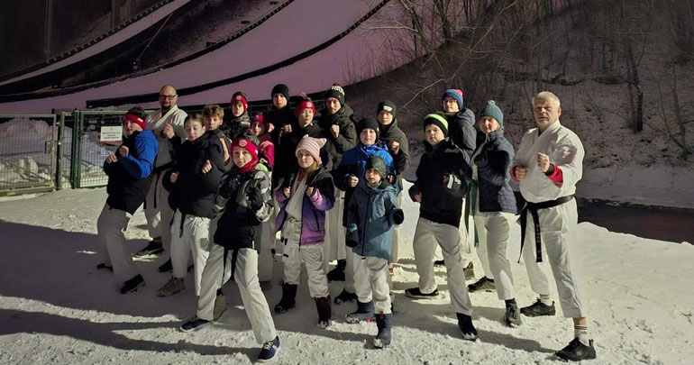 Zimowy obóz sportowy KKKS